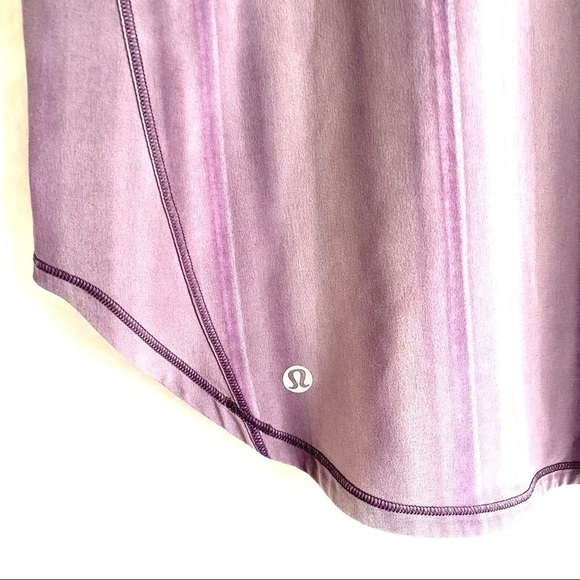 Lululemon Women athletic violet tank top - Picture 3 of 4
